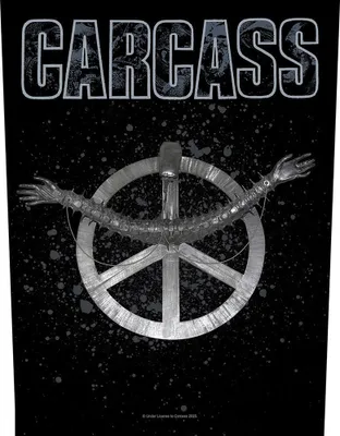 Obrázek produktu pro Carcass - Nášivka "Heartwork" RO14001 (jedna velikost) (černá/šedá)