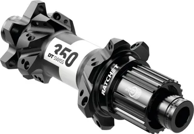 Produktbild von DT Swiss Nabe MTB HR 350 Straightpull 28 Loch Schwarz - zuverlässige Boost-Hi...