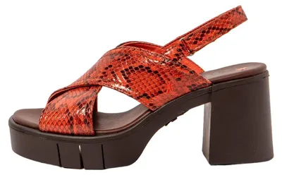 Produktbild von Art Sandalen mit Absatz Damen 1990 SNAKE TEJA / EIVISSA Farbe Orange