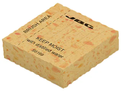 Obrázok produktu pre JBC hubka na čistenie spájkovacieho hrotu, S6169/bez otvoru, 58 x 58 mm S6169 (S1069)
