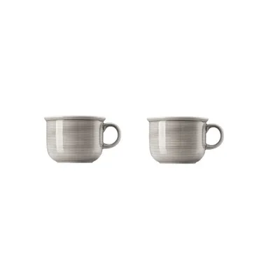 Produktbild von Thomas Trend Colour Moon Grey Espressoobertasse Zylindrisch 0,10 l 2er Set