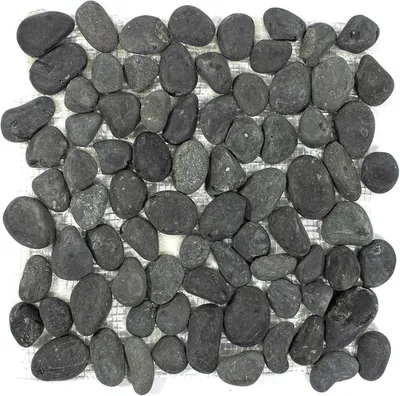 Produktbild von Flusskiesel Mosaik Fliesen Flach Doha