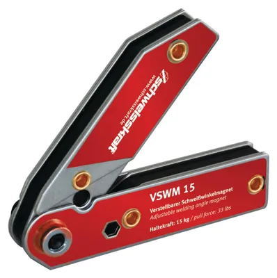 Zdjęcie produktu dla Schweißkraft verstellbarer Schweißwinkelmagnet VSWM 15 (Winkel 30°-270°)