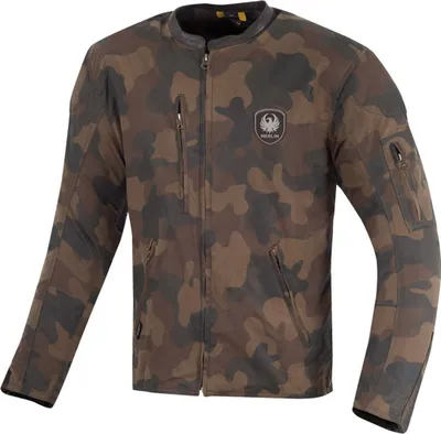 Image de Blouson de cire pour moto Merlin Covert Camo, marron, M