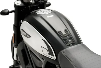 Zdjęcie produktu dla PUIG 9131C Spezifischer Tankschutz passend fuer DUCATI SCRAMBLER ICON Carbon look
