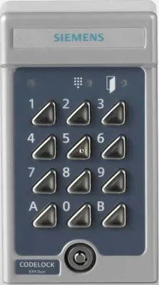 Produktbild von Vanderbilt Kompaktcodeschloss 30 Codes 4/6-stellig V44DUO