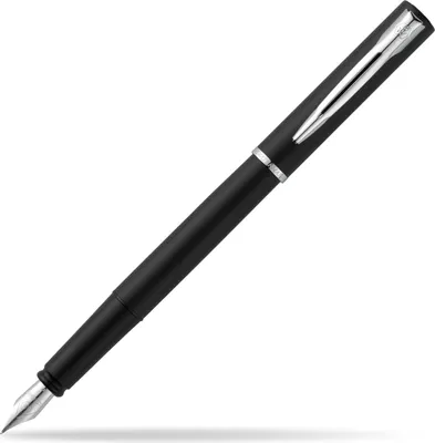 Zdjęcie produktu dla WATERMAN Füllfederhalter Allure Schwarz C.C F Blau Geschenkbox