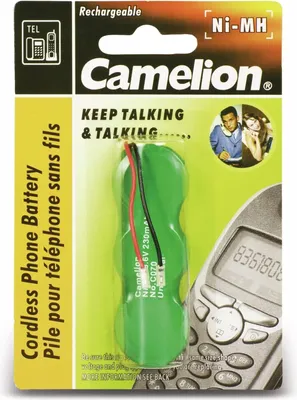 Obrázok produktu pre Camelion - C070 - 3,6 V 230 mAh Ni-MH s univerzálnou zástrčkou