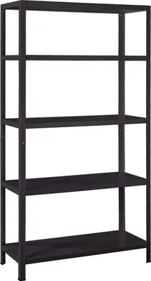 Produktbild von Schulte Regal Stecksystem Blackline 1900x1000x450mm mit 5 Böden aus Metall 65kg Fachlast