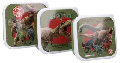 Produktbild von Jurassic World Snackbox Set Fresh Bites 12 cm
