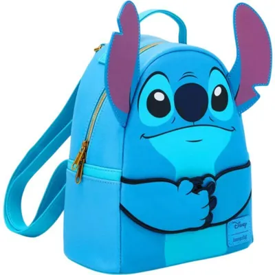 Produktbild von Plecak Loungefly Disney Stitch z magnetycznymi dłońmi 26 cm