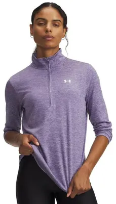 Immagine prodotto di Under Armour Tech 1/2 Zip - Twist - viola lussuoso, taglia: M