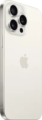 Produktbild von Apple iPhone 15 Pro Max , 17 cm (6.7"), 2796 x 1290 Pixel, 512 GB, 48 MP, iOS 17, Titan, Weiß