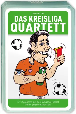 Produktbild von Das Kreisliga Quartett (Spiel)