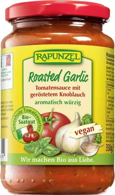 Immagine prodotto di Salsa di pomodoro all'aglio arrostito 330ml
