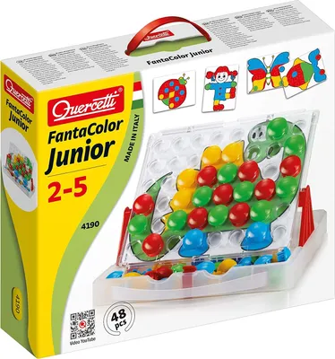 Produktbild von Quercetti mozaika FantaColor Junior s kufríkom 4190