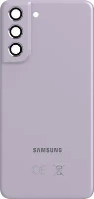 Immagine prodotto di Clappio, vetro posteriore di ricambio per Samsung Galaxy S21 FE, lavanda