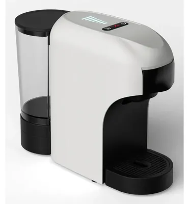 Produktbild von Sogo CAF-SS-7655, Kombi-Kaffeemaschine, 0,85 l, Kaffeekapsel, Kaffeepad, Gemahlener Kaffee, 1400 W, Schwarz, Weiß