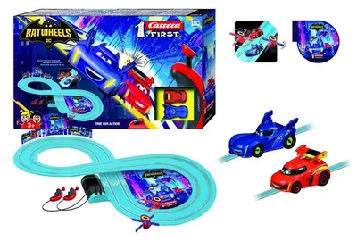 Obrázok produktu pre Carrera 20063047, Súprava pretekárskeho vozidla a dráhy, Batwheels Time for Action, 3 rok / roky, Viacfarebný