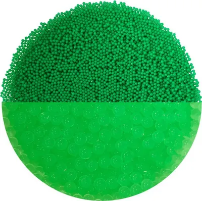 Immagine prodotto di trendfinding 100 g di granuli idrobeads deco, granulometria 1,5-2 mm, verde