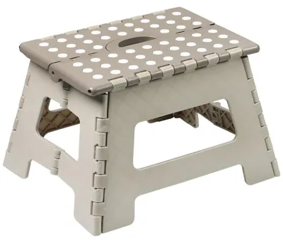 Productafbeelding van Opstapje - Opklapbaar - Kunststof - Tot 150 kg - Antislip treeplank - 35 x 27 cm