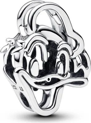 Produktbild von PANDORA 925er Silber Donald Duck Disney Slide-Charm