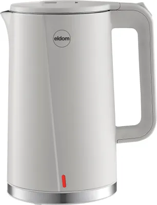 Zdjęcie produktu dla ELDOM C290S NEEV, 1,7 l, 2200 W, Biały, Plastik, Stal nierdzewna, Zabezpieczenie przed przegrzaniem, Bezprzewodowy
