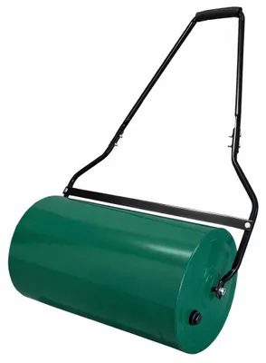 Produktbild von LUXTOM | Rasenwalze, Gartenwalze, 57x32cm, befüllbar mit Wasser, Sand, Schmutzabweiser, Garten Rasen Walze, Handwalze, Rasenroller