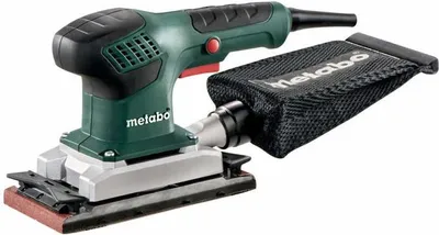 Image de Ponceuse vibrante METABO SR 2185, Sacs à poussières en tissu, Coffret en plastique