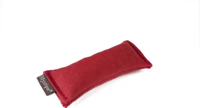 Produktbild von Hundetrainingsdummy Sniffle rot, ca. 10x4 cm, schwimmfähig, für Welpen, duftstoffgeeignet