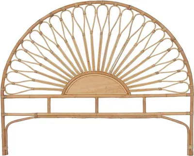 Produktbild von Bettkopfteil - Rattan - 160 cm - Naturfarben - SOLIA