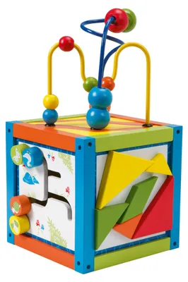 Image de Cube actif Roba, pour jouer avec les formes, les couleurs et les chiffres