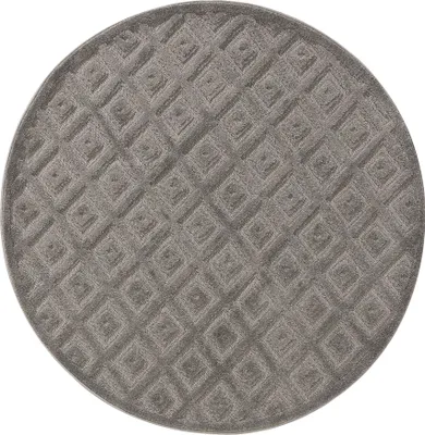 Produktbild von Interiyou Teppich Lecce Hellgrau D1 ø 160 cm