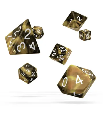 Produktbild von Oakie Doakie Dice Würfel RPG-Set Gemidice - Hornet 7 Stück