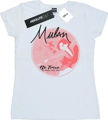 Produktbild von Disney - "Be True" T-Shirt für Damen BI15662 (M) (Weiß)