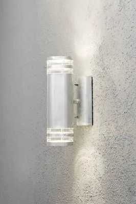 Produktbild von Konstsmide Modena Up & Down Big galvanisierter Stahl, klares Acrylglas, Reflektor 7516-320