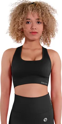 Produktbild von Stark Soul® Sport BH "reflect" - herausnehmbare Cups, Medium Support -  Schwarz – S