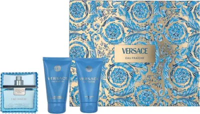 Image de Versace Man Eau Fraîche EDT 50 ml + ASB 50 ml + SG 50 ml M