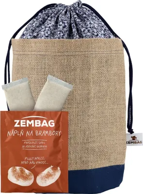 Produktbild von Blau geblümt Zembag für 5 kg Kartoffeln