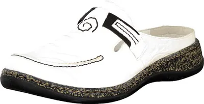 Produktbild von Rieker Damen Pantolette Clog Sabot 46393-80, Größe:38 EU, Farbe:Weiß