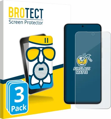 Produktbild von 3x BROTECT Entspiegelungs Schutzglas für Samsung Galaxy S25 FE Enterprise Edition Schutzfolie Panzer Folie Glas Display Schutz matt