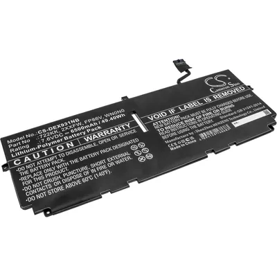 Obrázek produktu pro Baterie pro Dell XPS 13 9300,9380, 9310, 6500mAh, Li-Pol