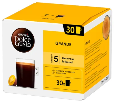 Image de Nescafé Dolce Gusto Grande, 30 dosettes, 255 g