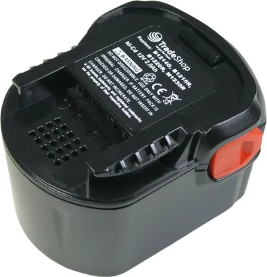 Produktbild von Trade-Shop Ni-MH Akku 12V 2000mAh ersetzt AEG 0700 980 320 B1215R B1220R M1230R