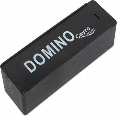 Produktbild von Cayro Klassisches Domino Brettspiel 49x24 Cm Mehrfarbig Kinder Mehrfarbig One Size