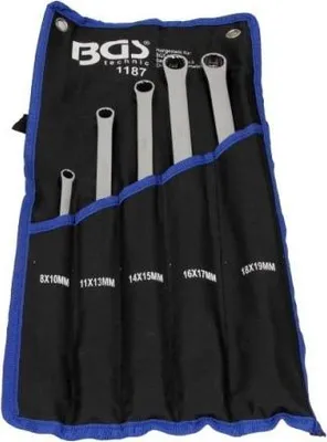 Zdjęcie produktu dla BGS technic Double Ring Spanner Set, 1,4 kg