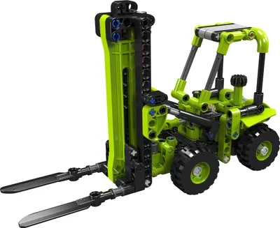 Zdjęcie produktu dla Mould King® 24017 Wózek widłowy pojazd warsztatowy