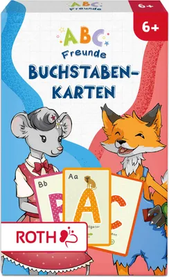 Produktbild von Roth Lernkarten "ABC Freunde" Buchstabenkarten