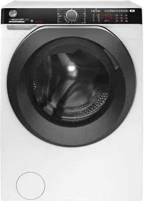 Produktbild von Hoover H-WASH&DRY 500 HDP 4149AMBC/1-S, Frontlader, Freistehend, Weiß, Links, Schwarz, Drehregler, Berührung
