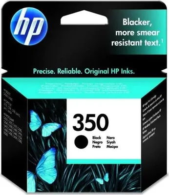 Obrázok produktu pre HP 350 atramentová kazeta čierna originálna, CB335EE, pre OfficeJet J5730/J5780/J6410/J6424, Photosmart C4280/C4380/C4480/C4580/C5280